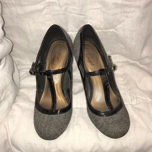 Retro inspired t strap heels